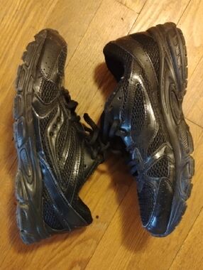 Saucony Black Athletic Sneakers